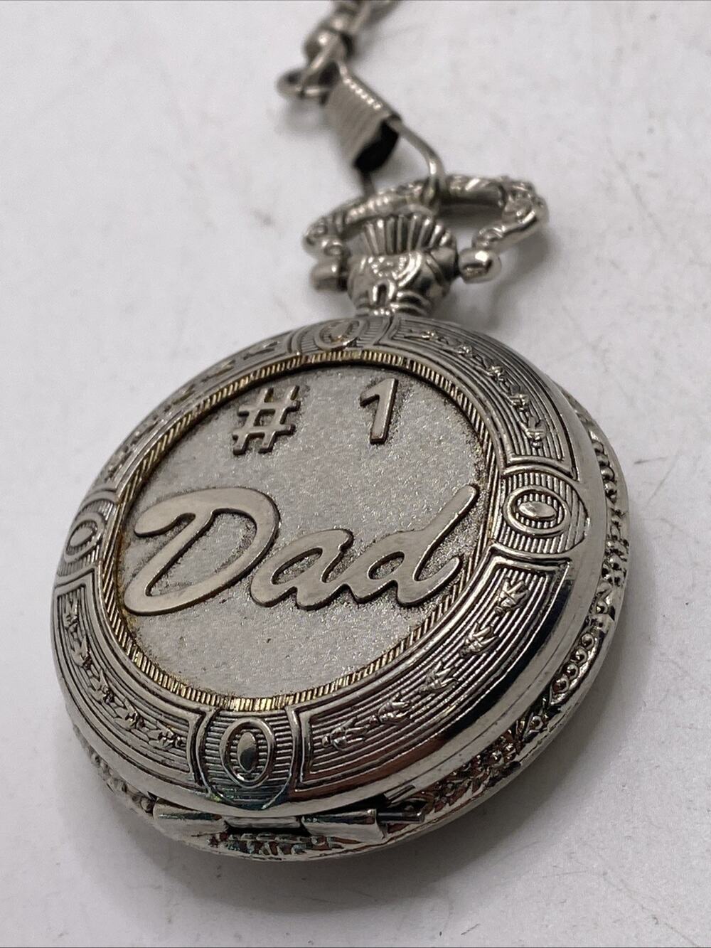 Vintage Milan #1 Dad Pocket Watch Works New Battery